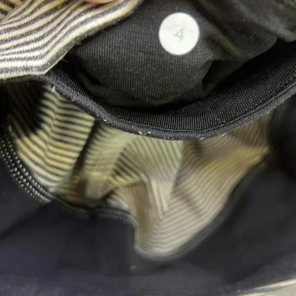 lululemon athletica Cropped Striped Wunder Under Tonka Capri Leggings size 4 - Picture 3 of 4